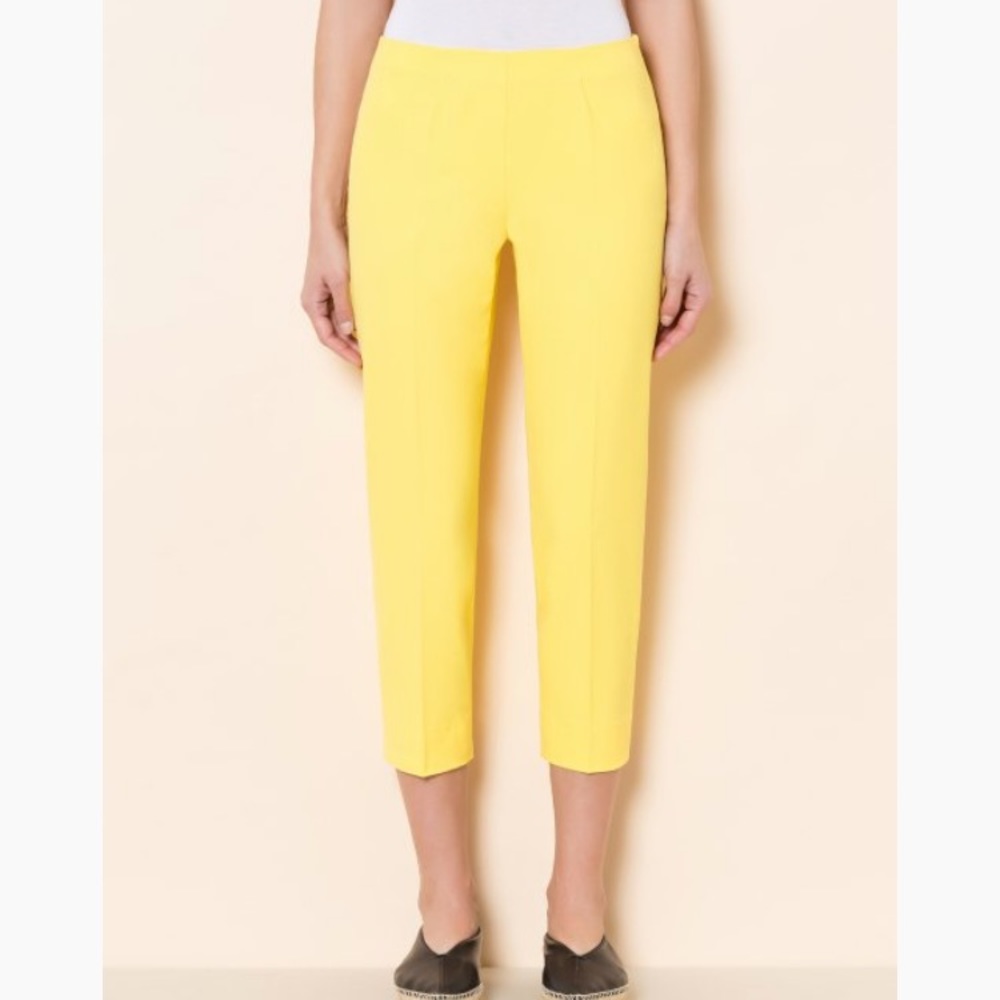 Piazza Sempione bright yellow Audrey pants